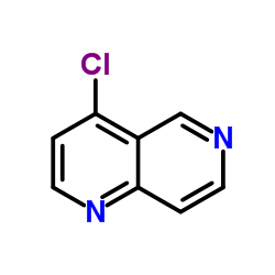 4-氯-1,6-萘啶结构式