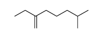 2-ethyl-6-methyl-hept-1-ene结构式