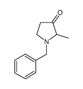 1-Benzyl-2-methyl-3-pyrrolidone Structure