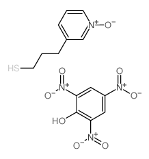 3-(1-oxidopyridin-5-yl)propane-1-thiol; 2,4,6-trinitrophenol picture
