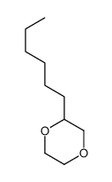 2-hexyl-1,4-dioxane结构式