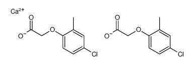 calcium (4-chloro-2-methylphenoxy)acetate Structure