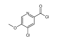 2-Pyridinecarbonyl chloride, 4-chloro-5-methoxy- (9CI)结构式
