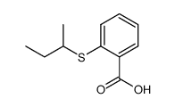 2-[(1-methylpropyl)thio]benzoic acid Structure