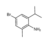 4-bromo-2-isopropyl-6-Methylaniline Structure