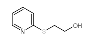 2-(吡啶-2-基硫基)乙醇结构式