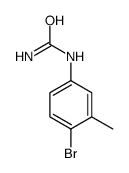 (4-bromo-3-methylphenyl)urea Structure