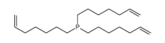 tris(hept-6-enyl)phosphane结构式