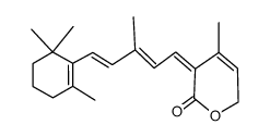 13-cis-12-carboxyretinol δ-lactone Structure