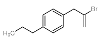 2-Bromo-3-(4-n-propylphenyl)-1-propene结构式