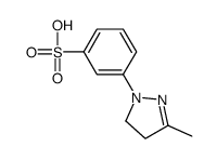 m-(4,5-dihydro-3-methyl-1H-pyrazol-1-yl)benzenesulphonic acid picture