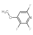 2,3,6-Trifluoro-4-methoxypyridine Structure