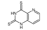 1H-pyrido[3,2-d]pyrimidine-2,4-dithione结构式