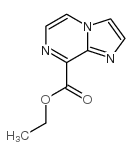 咪唑并[1,2-a]吡嗪-8-羧酸乙酯结构式