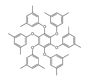 1,2,3,4,5,6-hexakis(3,5-dimethylphenoxy)benzene Structure