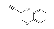 1-phenoxybut-3-yn-2-ol Structure