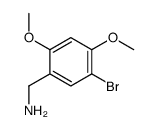 5-BROMO-2,4-DIMETHOXYBENZYLAMINE structure