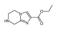 Ethyl 5,6,7,8-Tetrahydroimidazo[1,2-a]pyrazine-2-carboxylate Structure