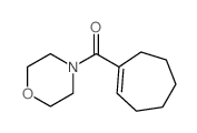 Methanone,1-cyclohepten-1-yl-4-morpholinyl-结构式