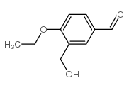 4-乙氧基-3-羟基甲基-苯甲醛结构式