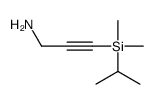 3-[dimethyl(propan-2-yl)silyl]prop-2-yn-1-amine Structure