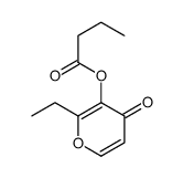 ethyl maltol butyrate Structure
