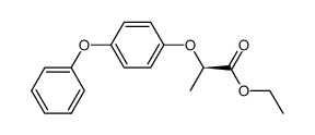 (R)-ethyl 2-(4-phenoxyphenoxy)propionate结构式