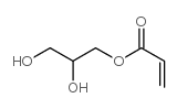 2,3-Dihydroxypropyl acrylate structure