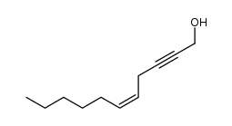 (Z)-undec-5-en-2-yn-1-ol Structure