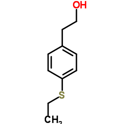 4-ETHYLTHIOPHENETHYL ALCOHOL结构式