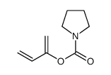 buta-1,3-dien-2-yl pyrrolidine-1-carboxylate结构式