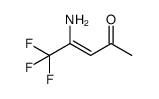 (Z)-4-amino-5,5,5-trifluoropent-3-en-2-one结构式