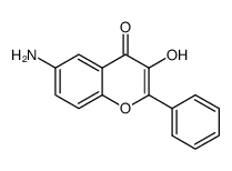 Flavone, 6-amino-3-hydroxy- (6CI)结构式