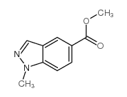methyl 1-methyl-1H-indazole-5-carboxylate structure