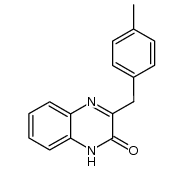 3-p-methylbenzyl-2(1H)-quinoxalinone结构式