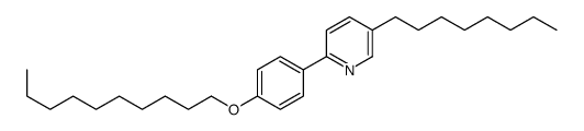 2-(4-decoxyphenyl)-5-octylpyridine Structure