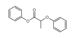 2-phenoxy-propionic acid phenyl ester Structure
