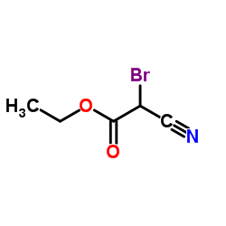 Ethyl bromo(cyano)acetate Structure
