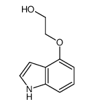 2-(1H-Indol-4-yloxy)ethanol Structure