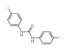 1,3-双(4-氯苯基)尿素结构式