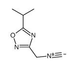 3-(isocyanomethyl)-5-propan-2-yl-1,2,4-oxadiazole结构式