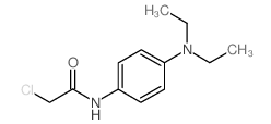 2-氯-n-(4-二乙基氨基-苯基)-乙酰胺结构式