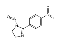 2-(4-nitrophenyl)-1-nitroso-4,5-dihydro-1H-imidazole结构式