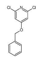 4-(benzyloxy)-2,6-dichloropyridine Structure