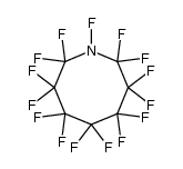 perfluoro N-fluoroheptamethyleneimine结构式