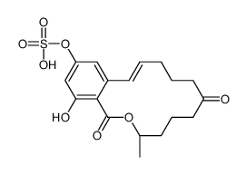 zearalenone-4-sulfate Structure