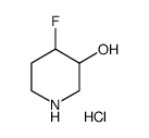 4-氟哌啶-3-醇盐酸结构式