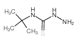 N1-(叔丁基)肼-1-甲硫酰胺结构式