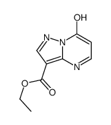 7-羟基吡唑并[1,5-a]嘧啶-3-羧酸乙酯结构式