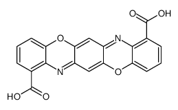 1,8-Triphenodioxazinedicarboxylic acid Structure